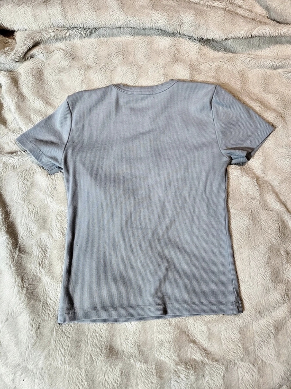 Zara | Ribbed Tee - Picture 5 of 5